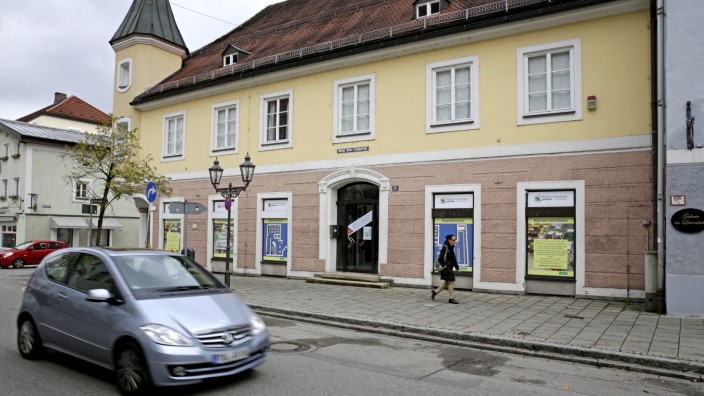 Wolfratshausen: Das Haus Untermarkt 10, der umstrittene Standort für den Bürgerladen. Darüber wird am 6. Dezember abgestimmt.