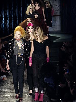Vivienne Westwood; London Fashion Week; AFP