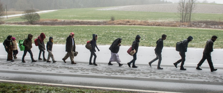 Wintereinbruch trifft Flüchtlinge