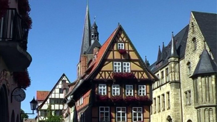 Stadtbild Quedlinburg