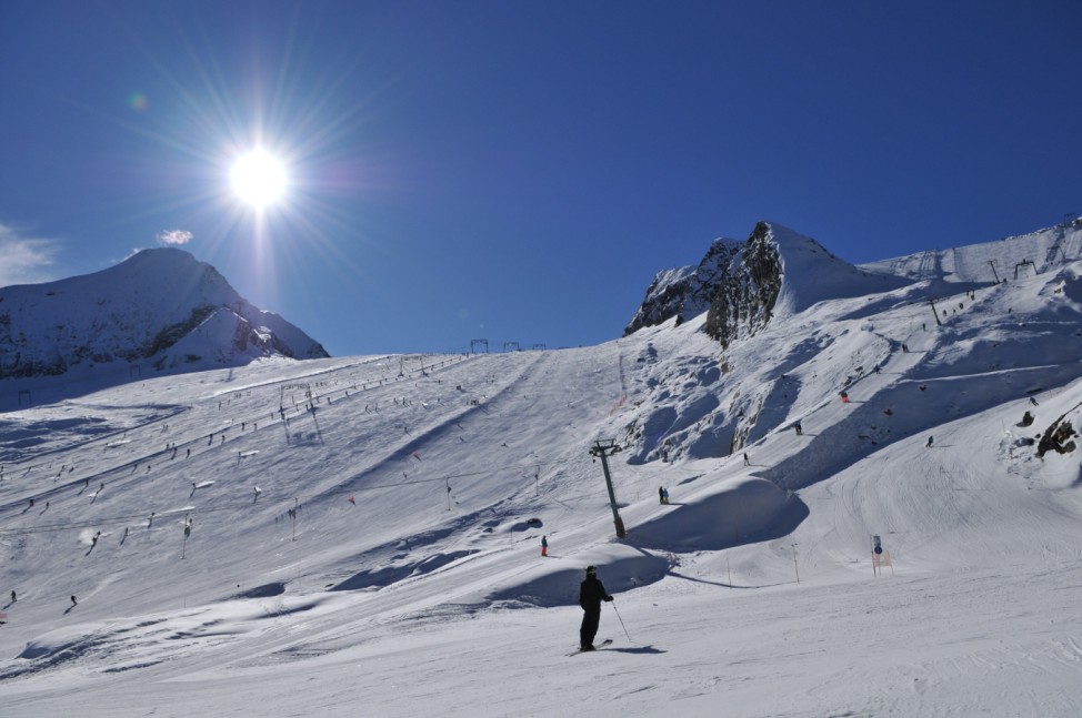 Kitzsteinhorn Kaprun Gletscher 50 Jahre Skifahren Ski Snowboard Freeride