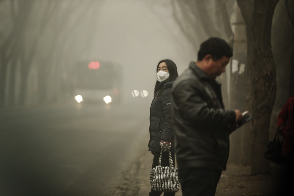 Beijing Blanketed In Heavy Smog