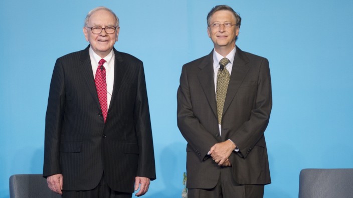 Buffett und Gates in China