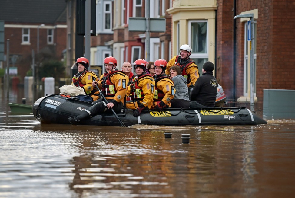 Flooding Chaos As Thousands Evacuated Across Northern England