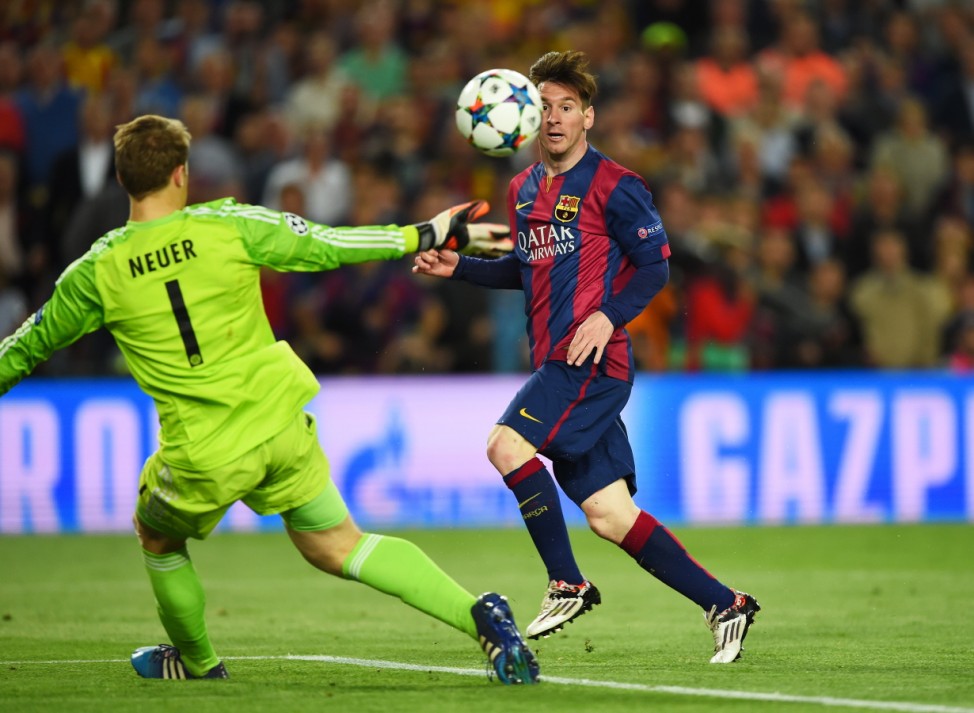 FC Barcelona v FC Bayern Muenchen - UEFA Champions League Semi Final; Messi