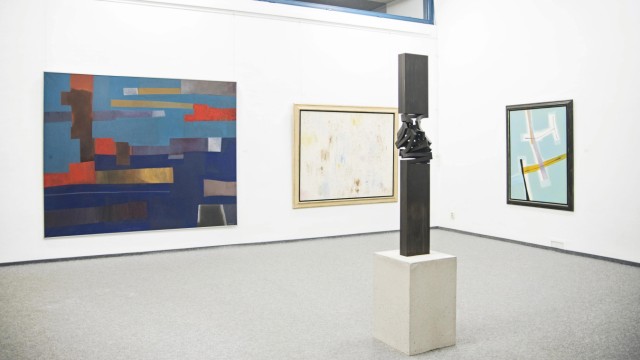 Kultur: Exemplarisch für Fritz Winters Spätwerk mit der Farbe im Vordergrund: "Räume horizontal" entstand 1969 - sieben Jahre bevor der Künstler verstarb.