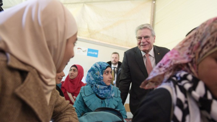 Bundespräsident Gauck besucht Jordanien