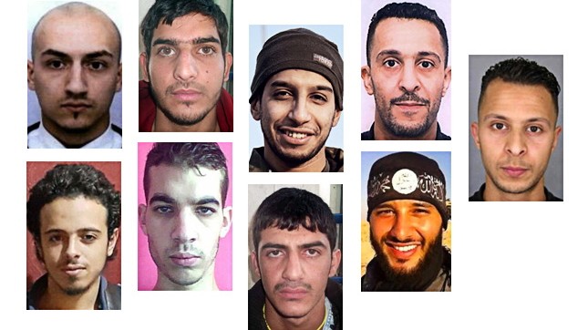Terrorismus: Die Attentäter von Paris, vom zuletzt identifizierten Chakib Akrouh ist kein Foto verfügbar.