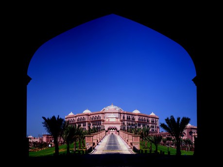 Emirates Palace in Abu Dhabi