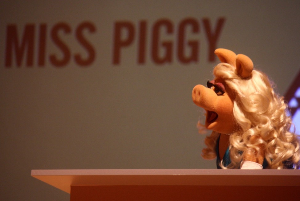 Miss Piggy mit Frauenrechtspreis geehrt; Miss Piggy Frauenrechtspreis
