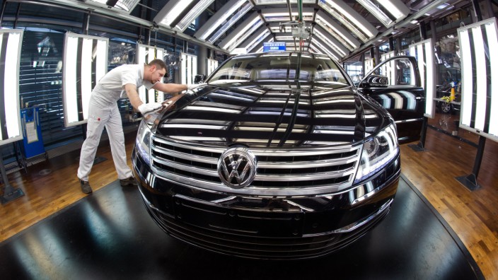 Gläserne Manufaktur Dresden: VW Phaeton