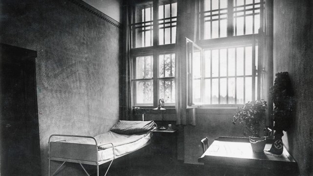 Gefängniszelle Hitlers während seiner Haft in der Festung Landsberg