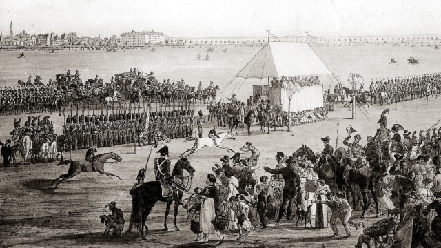 Erstes Oktoberfest 1810 anlässlich der Hochzeit von Kronprinz Ludwig von Bayern