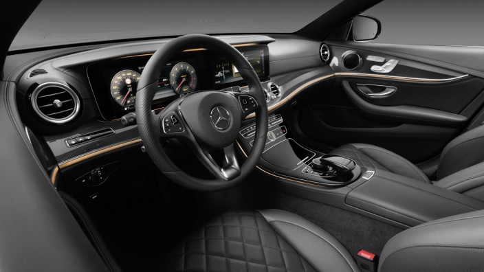 Der Innenraum der neuen Mercedes E-Klasse