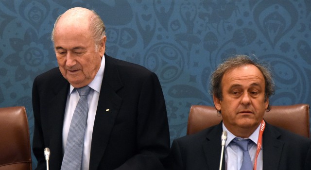 Blatter und Platini