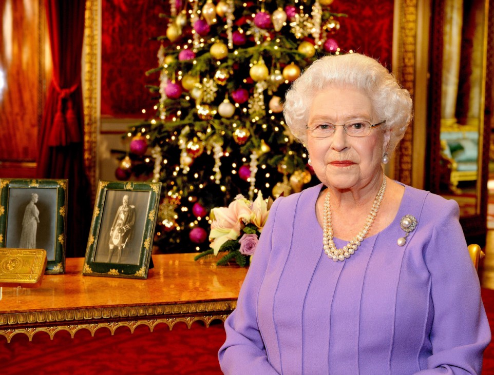 Königin Elisabeth II hält Weihnachtsansprache