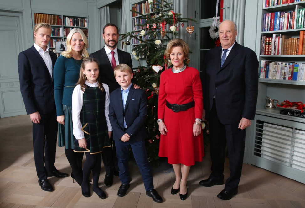 Norway Royal family christmas photo session