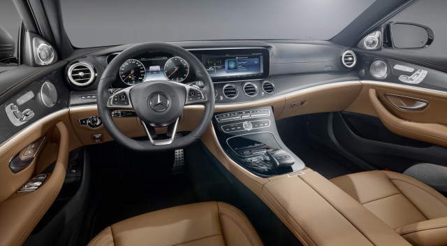 Der Innenraum der neuen Mercedes E-Klasse.