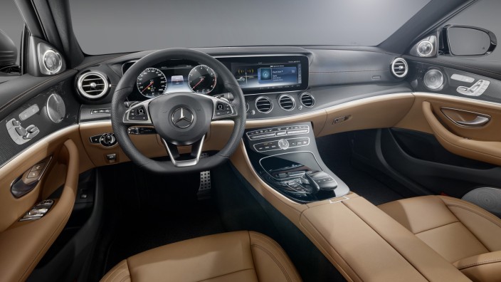 Der Innenraum der neuen Mercedes E-Klasse.