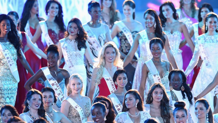 Künstliche Intelligenz mit Vorurteilen: Die Kandidatinnen zur Wahl der "Miss World" werden von einer menschlichen Jury bewertet. Noch.