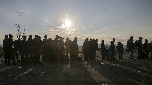 Flüchtlinge in Mazedonien