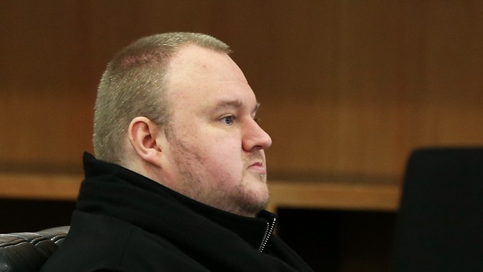 Kim Dotcom Attends Court For Extradition Hearing