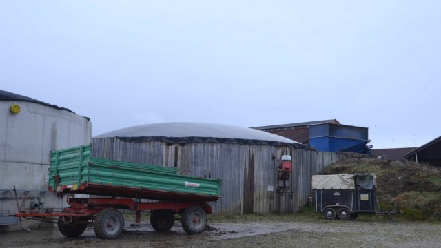 Energie: Die Biogasanlage von Arthur Stein versorgt die Grundschule und eine Kindertagesstätte in Röhrmoos mit Wärme.