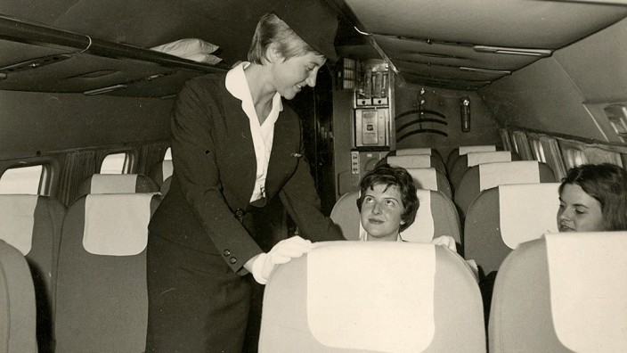 Stewardess Ingin Scupin 1960