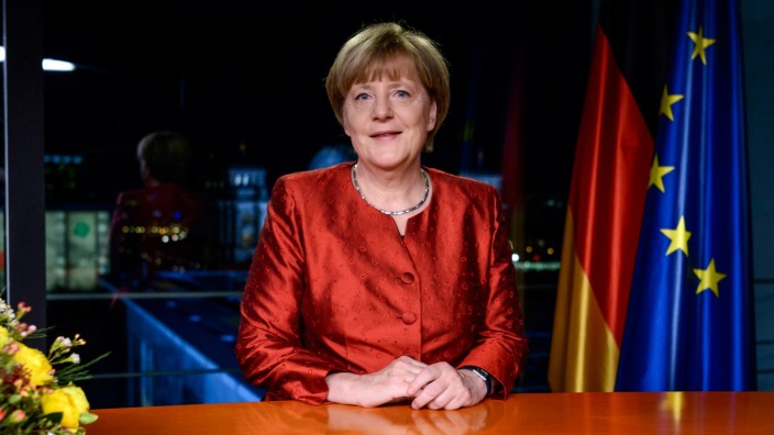 Chancellor Merkel Delivers New Years Address