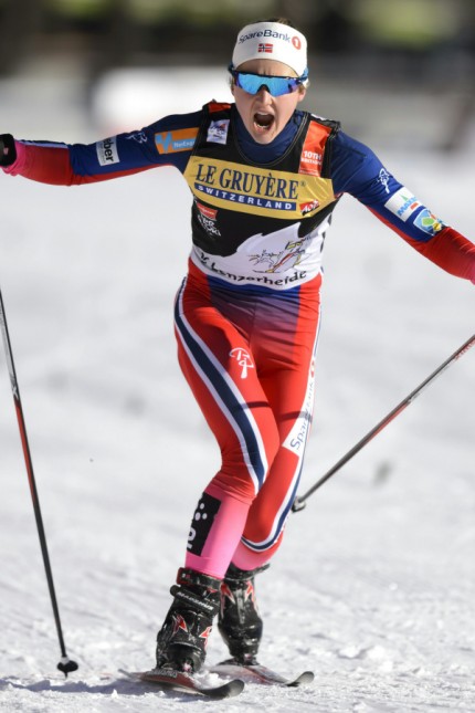 Skilanglauf: Führende Frau: Ingvild Flugstad Oestberg drängt es an die Spitze der Tour-Wertung.
