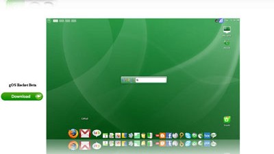 Neue ausgelagerte PC-Programme: Bedient sich bei der Linux-Distribution Ubuntu: gOS