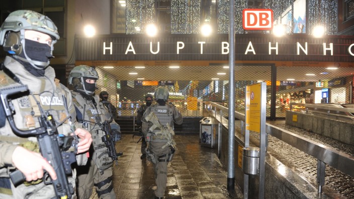Terrorwarnung an Silvester am Münchner Hauptbahnhof, 2015