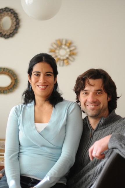 Internationale Beziehungen: Die Peruanerin Yazmin Roman Sufan de Ballenberger mit ihrem Mann Nico.