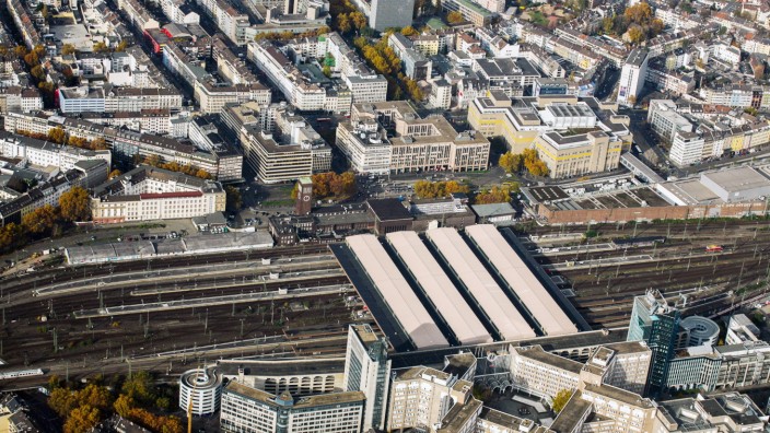 Düsseldorf Hauptbahnhof Hauptbahnhof Düsseldorf Bundesbahn Gleisanlage