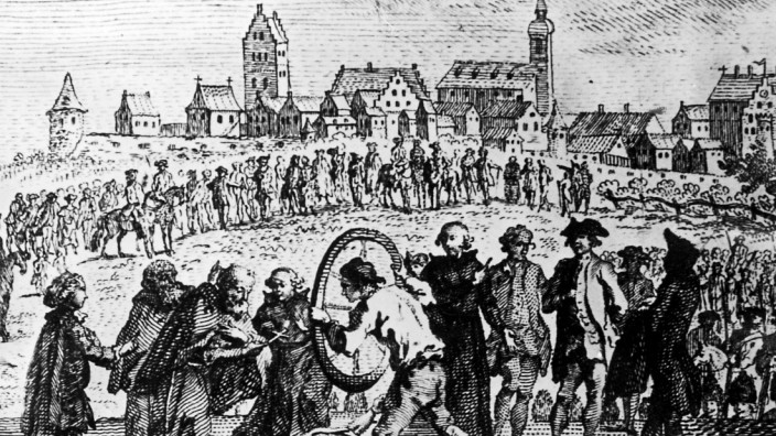 Hinrichtung von Mathias Klostermayer, 1776