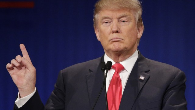 TV-Debatte der Republikaner: Immer noch "sehr wütend": Donald Trump.