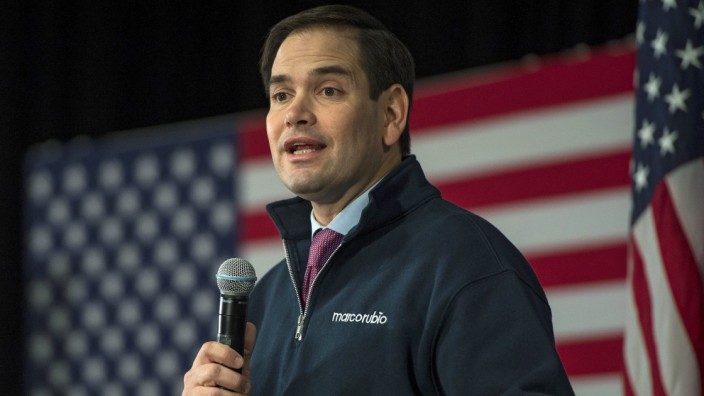 Marco Rubio campaigns in New Hampshire