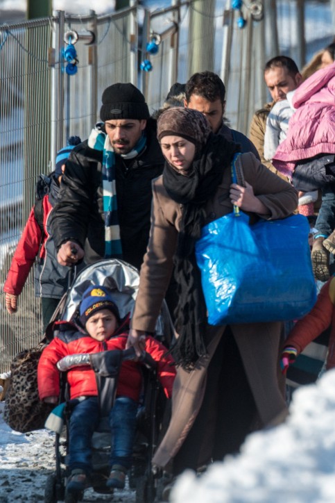 Flüchtlinge in Passau