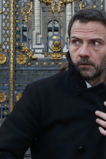 Former trader Jerome Kerviel leaves the courthouse in Paris