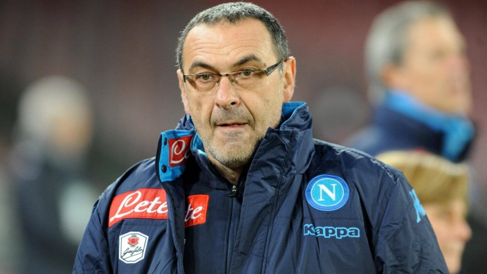 Jan 19 2016 Naples Italy head coach of SSC Napoli Maurizio Sarri during the italian TIM Cup f