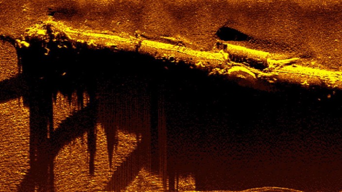 Seabed Scanning for East Anglian windfarm reveals Uncharted WWI G