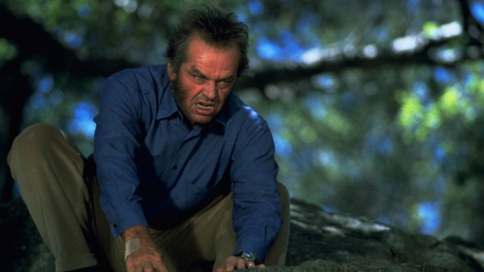 Spurensuche: Angebissen: Jack Nicholson gibt sich glaubhaft halbanimalisch in "Wolf" von 1994.
