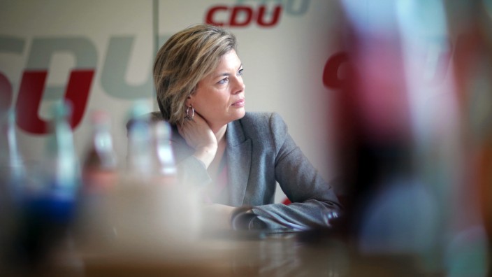 Pressekonferenz CDU-Fraktion in Mainz: Julia Klöckner