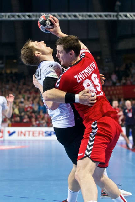 Handball Wroclaw Breslau 24 01 2016 Europameisterschaft der Herren Zwischenrunde Deutschland GER