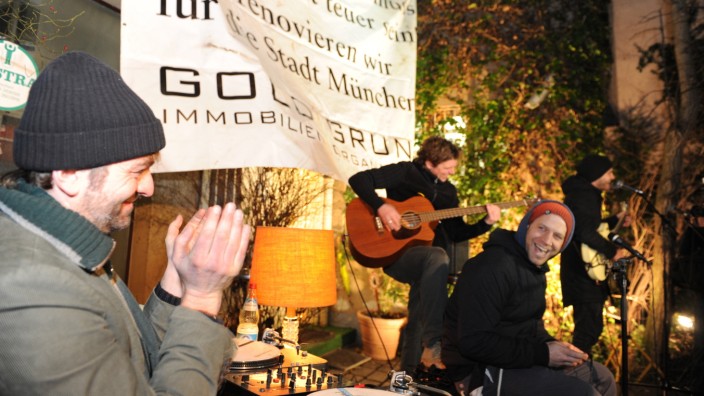 Goldgrund-Aktion für bezahlbares Wohnen in München, 2014