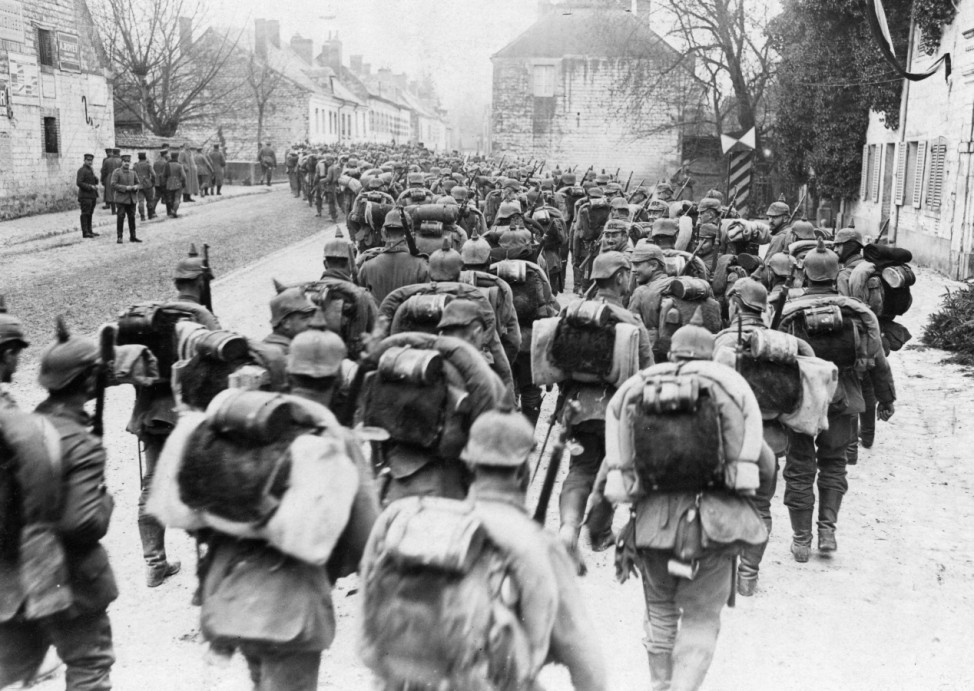 Deutsche Soldaten vor Verdun, 1916