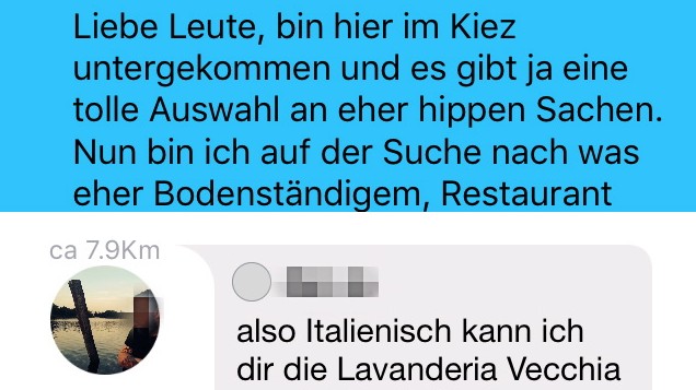 Berliner App "fr;)endly": Auf der Suche nach Hausmannskost per App im Schillerkiez.