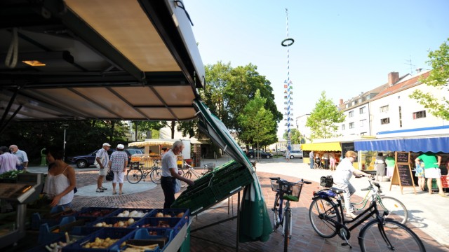 "Grüner Markt" in Berg am Laim, 2015