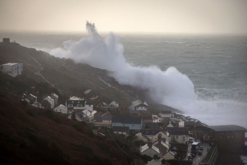 Storm Imogen Sweeps The South Of England