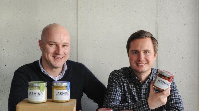 Münchner Startups: Die Marke Jarmino betreiben Benedikt Gundel (li.) und Sebastian Unterhuber,